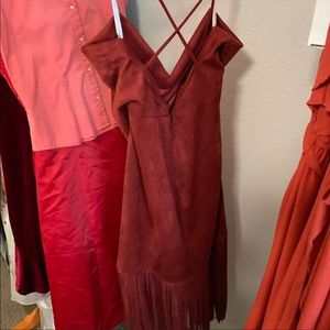 Lovers + Friends Dresses - Lovers and friends sleeveless fringe mini dress Lovers + Friends Dresses - Lovers and friends sleeveless fringe mini dress